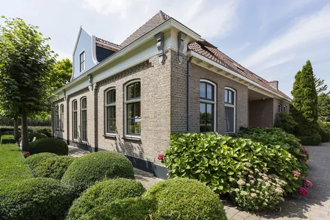 Buitenschilderwerk stolpboerderij Wijdewormer Houtrotherstel en gehele buitenschilderwerk stolpboerderij, Wijdewormer