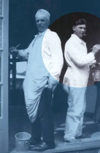 Opa Willem Hetteling (1913), schilder