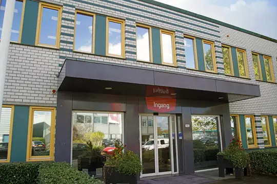 Voor - Bedrijfspand Werkom (Einsteinstraat, Purmerend)