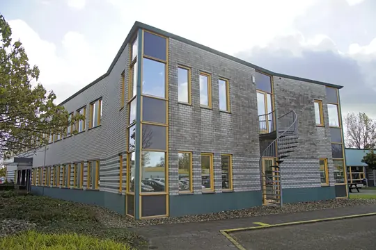 Voor - Bedrijfspand Werkom (Einsteinstraat, Purmerend)