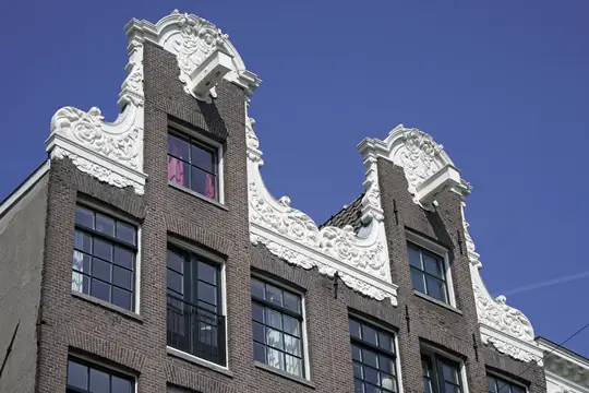 Buitenschilderwerk monumentaal dubbelpakhuis (Spuistraat, Amsterdam) - foto 1