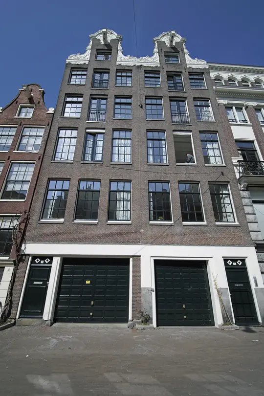 Buitenschilderwerk monumentaal dubbelpakhuis (Spuistraat, Amsterdam) - foto 3