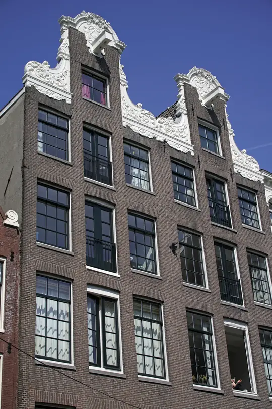 Buitenschilderwerk monumentaal dubbelpakhuis (Spuistraat, Amsterdam) - foto 4