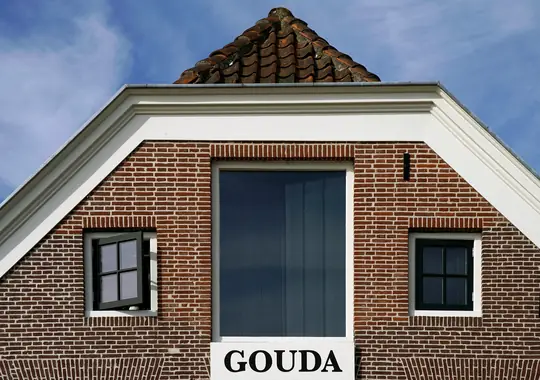 Gehele buitenschilderwerk voormalig houten kaaspakhuis "Gouda" (Zaanweg, Wormerveer) - foto 4