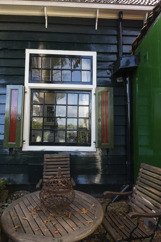Gehele buitenschilderwerk monumentale woning (Zaandam) - foto 2