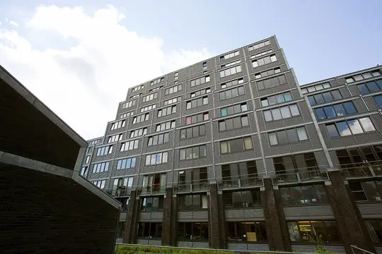Noordgevel - VvE Aquartis (110 woningen Entrepotdok, Amsterdam) Noordgevel - VvE Aquartis (110 woningen Entrepotdok, Amsterdam)